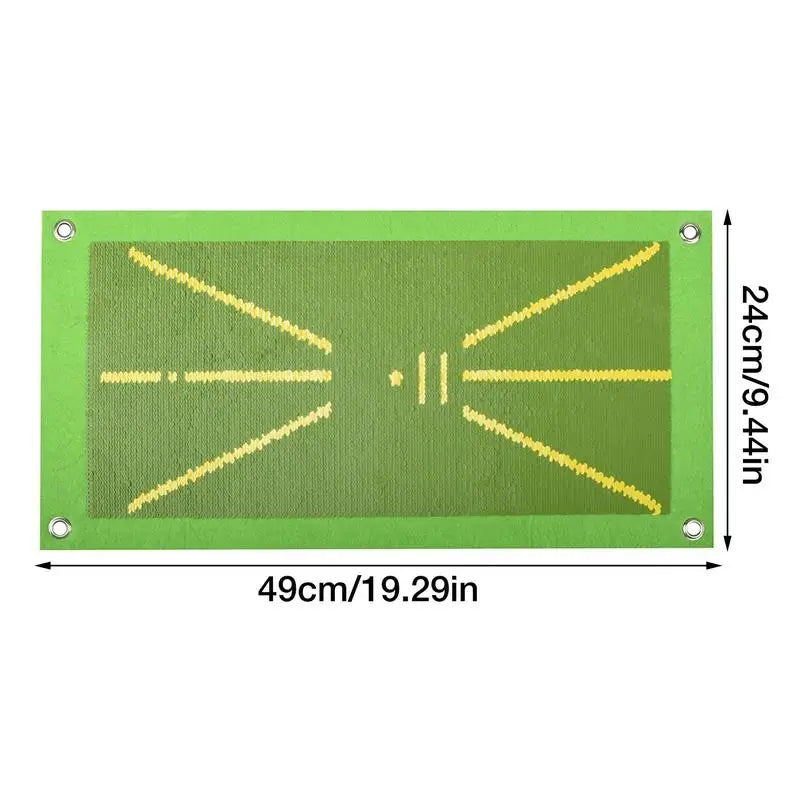 "Pro Swing Detection Golf Training Pad - Improve Your Swing Path and Accuracy!"